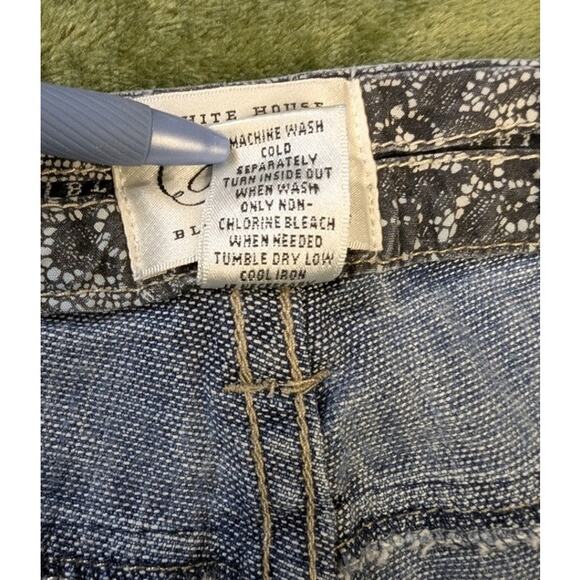 White House Black Market Denim Straight Leg Jeans - Picture 9 of 11